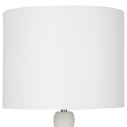 Inverse - Marble Table Lamp - White