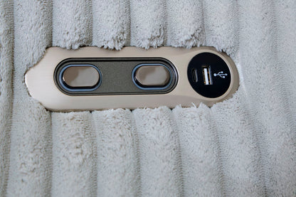 Radius - Power Glider Reclining Console Loveseat