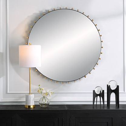 Cosmopolitan - Round Mirror - Black