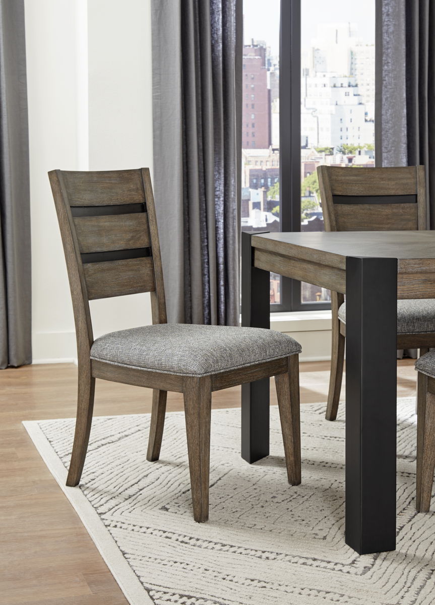 Cedar Fork - Dining Side Chair (Set of 2) - Smoked Arabica