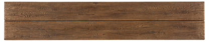 Driftwood - Flip-Top Console Table - Medium Wood