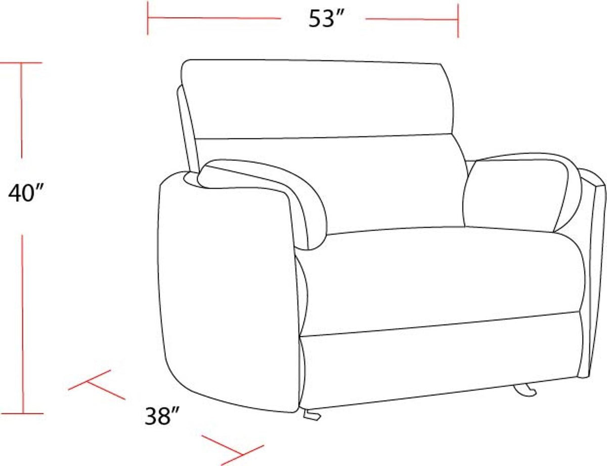 Radius Xl - Extra Wide Power Glider Recliner (Set of 2)