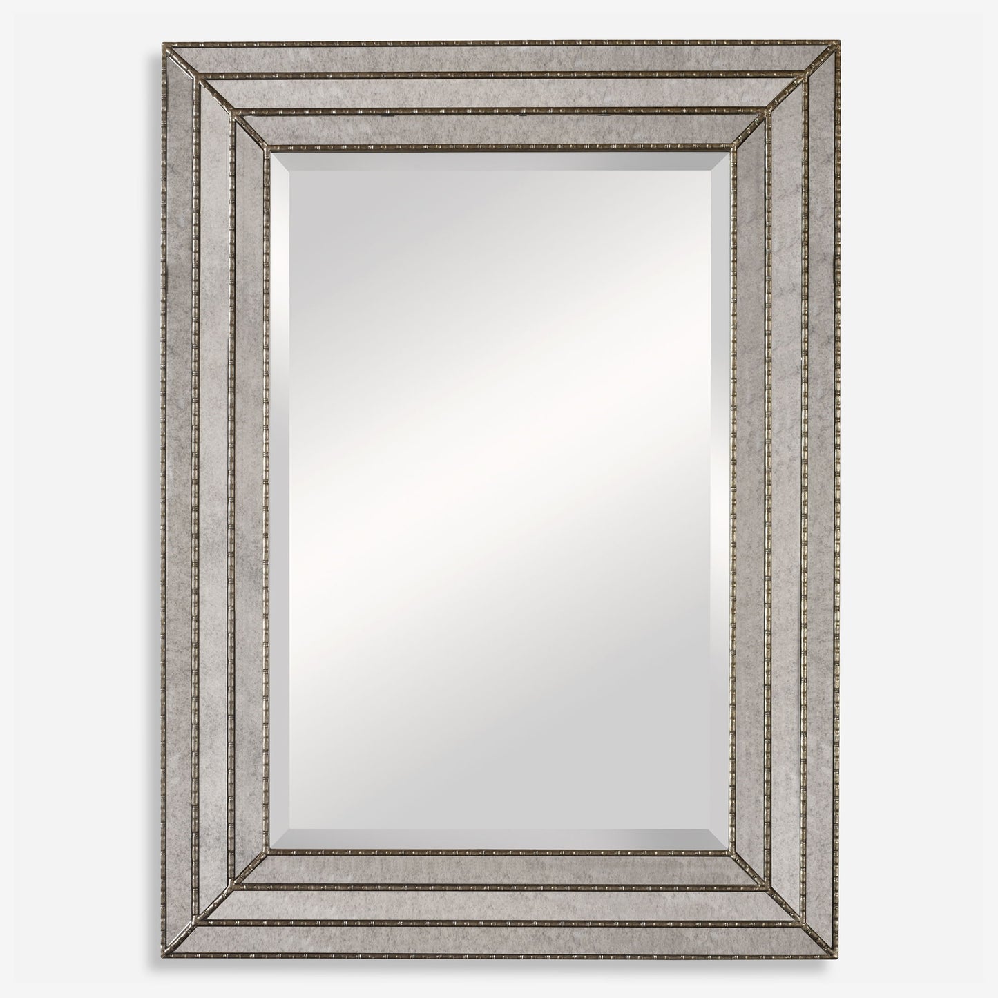 Seymour - Mirror - Antique Silver