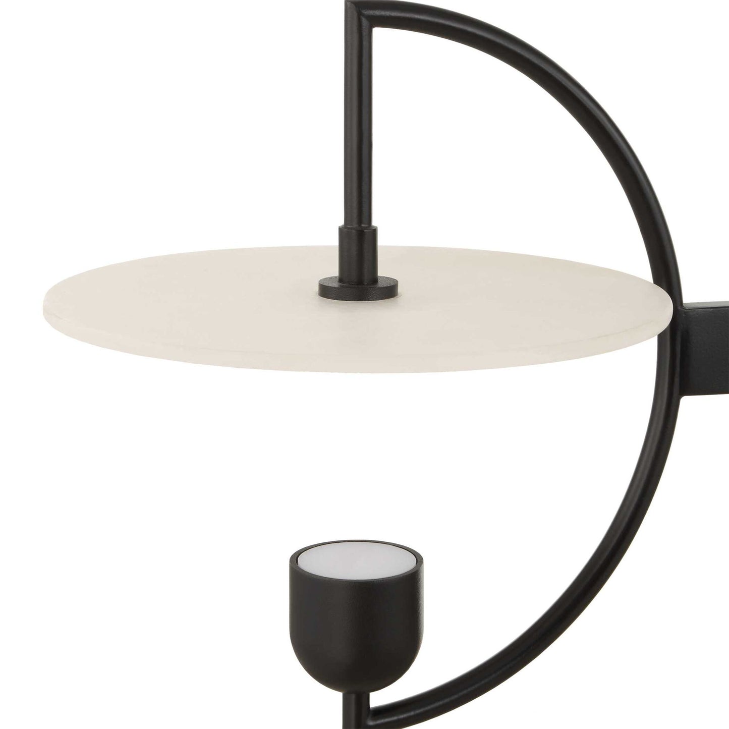 Kyoto - 4 Light Linear LED Chandelier - Black