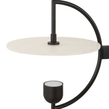 Kyoto - 4 Light Linear LED Chandelier - Black