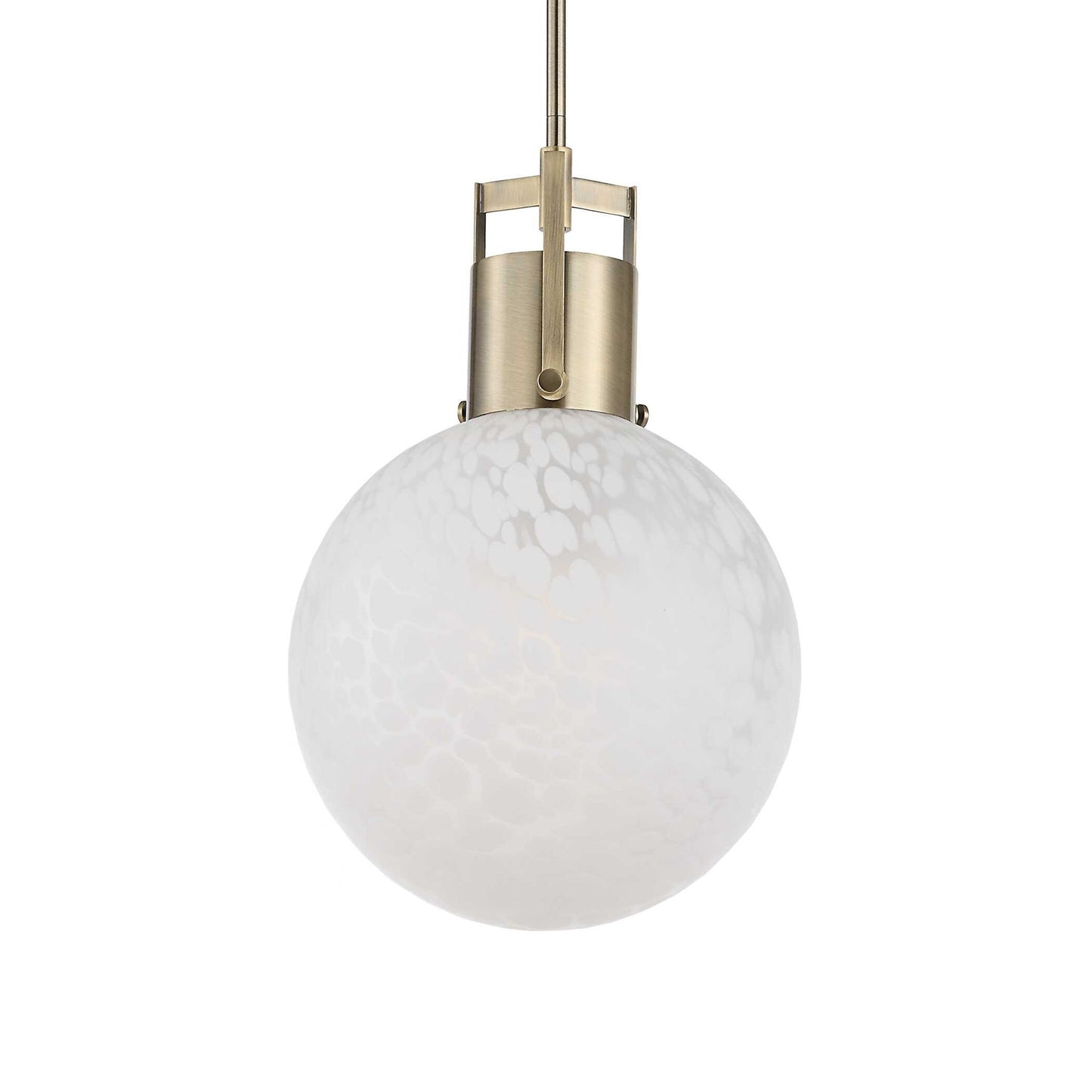 Huch - 1 Light Glass Pendant - White