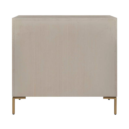 Alessia - Modern Side Table - Light Oak
