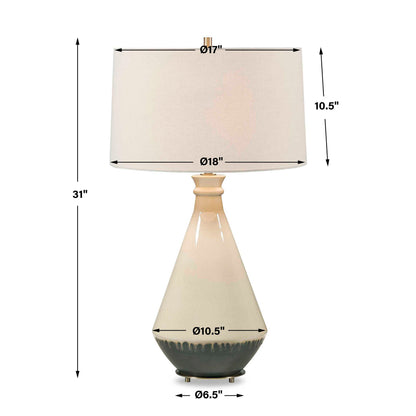 Banham - Table Lamp - Brown,Gray