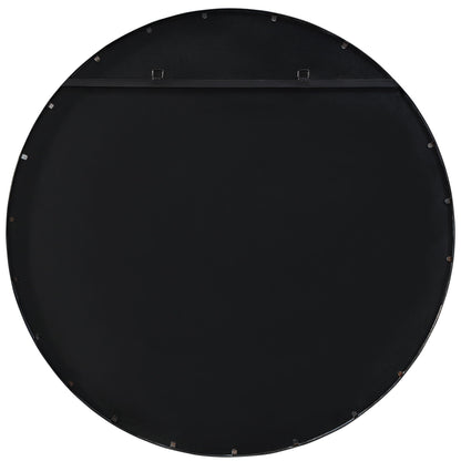 Cashel - Round Iron Mirror - Black