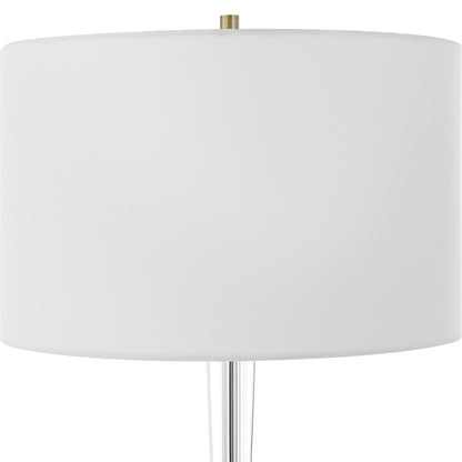 Annily - Crystal Table Lamp - Brass