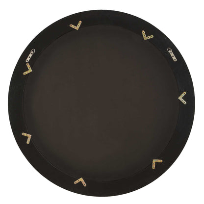 Frontier - Round Wood Mirror - Woodtone