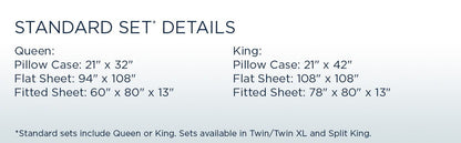 Linens - Breeze Cooling Sheet Set - White
