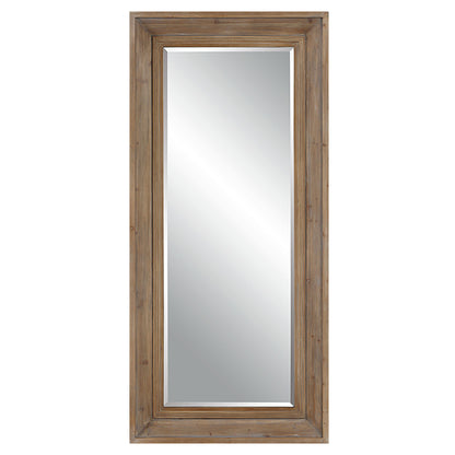Missoula - Large Natural Wood Mirror