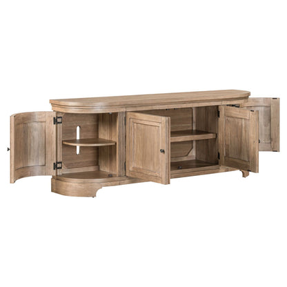 Haven Hills - 82'' TV Console - Camel Beige