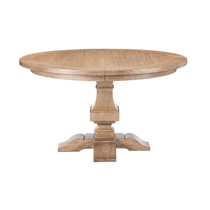 Haven Hills - Pedestal Table - Camel Beige