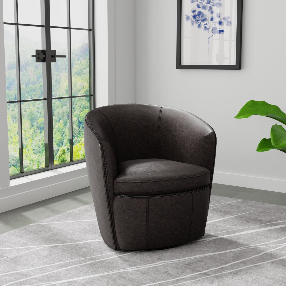 Barolo - Swivel Club Chair