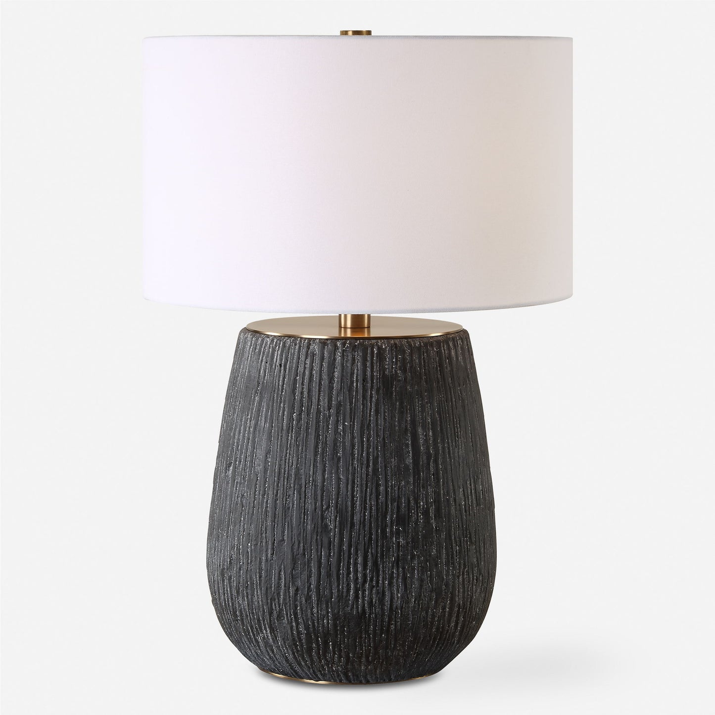 Americana - Aged Black Table Lamp