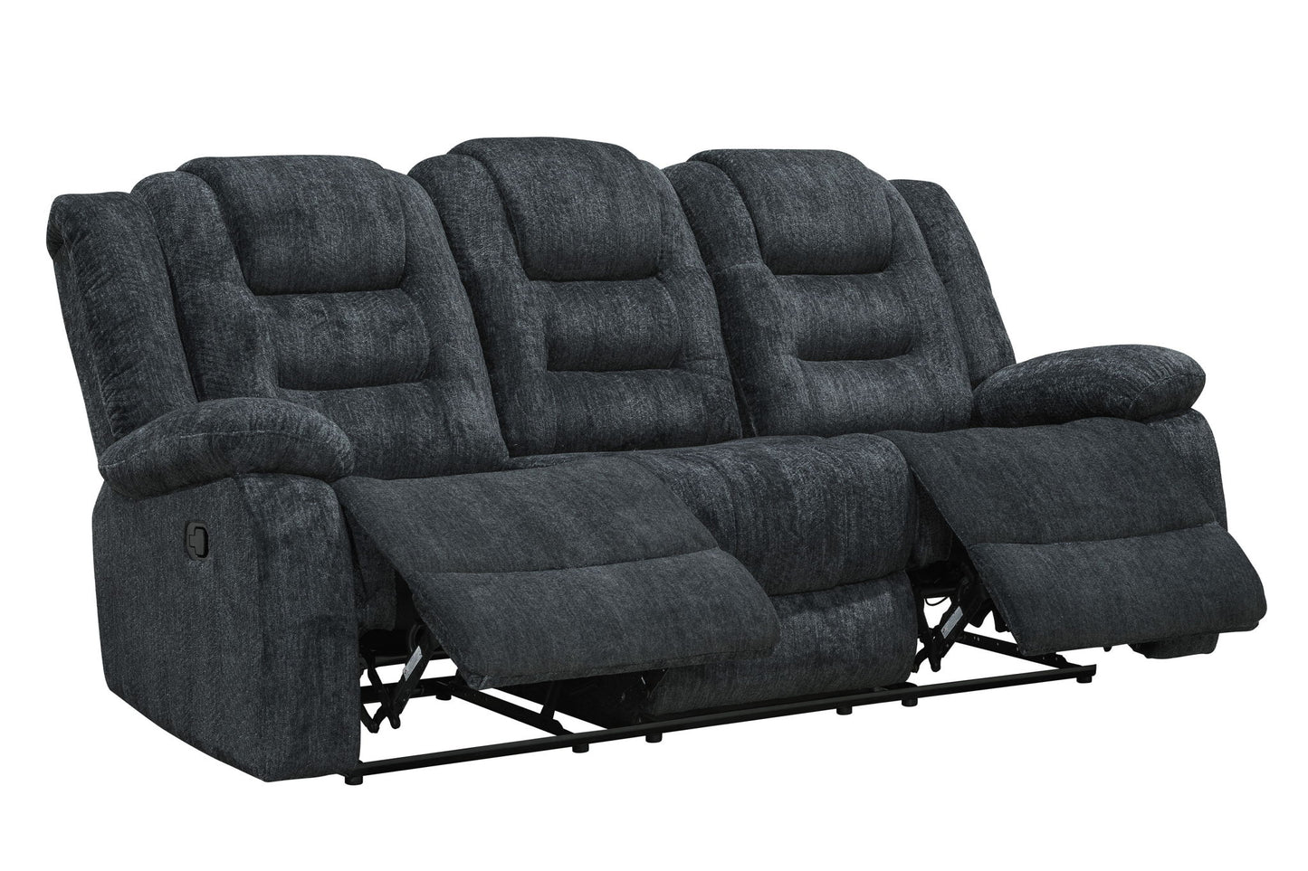 Bolton - Manual Reclining Sofa - Misty Storm