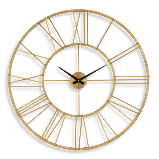 Keyann - Brass Wall Clock
