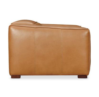 MS - Fresco Power Recliner With Power Headrest - Light Brown