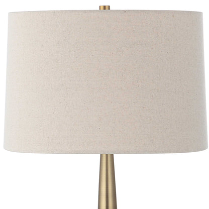 Spyglass - Wood Grain Table Lamp - Black