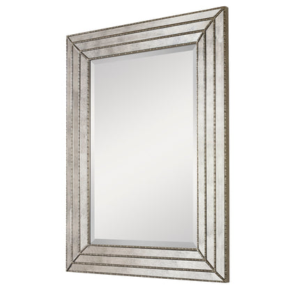 Seymour - Mirror - Antique Silver