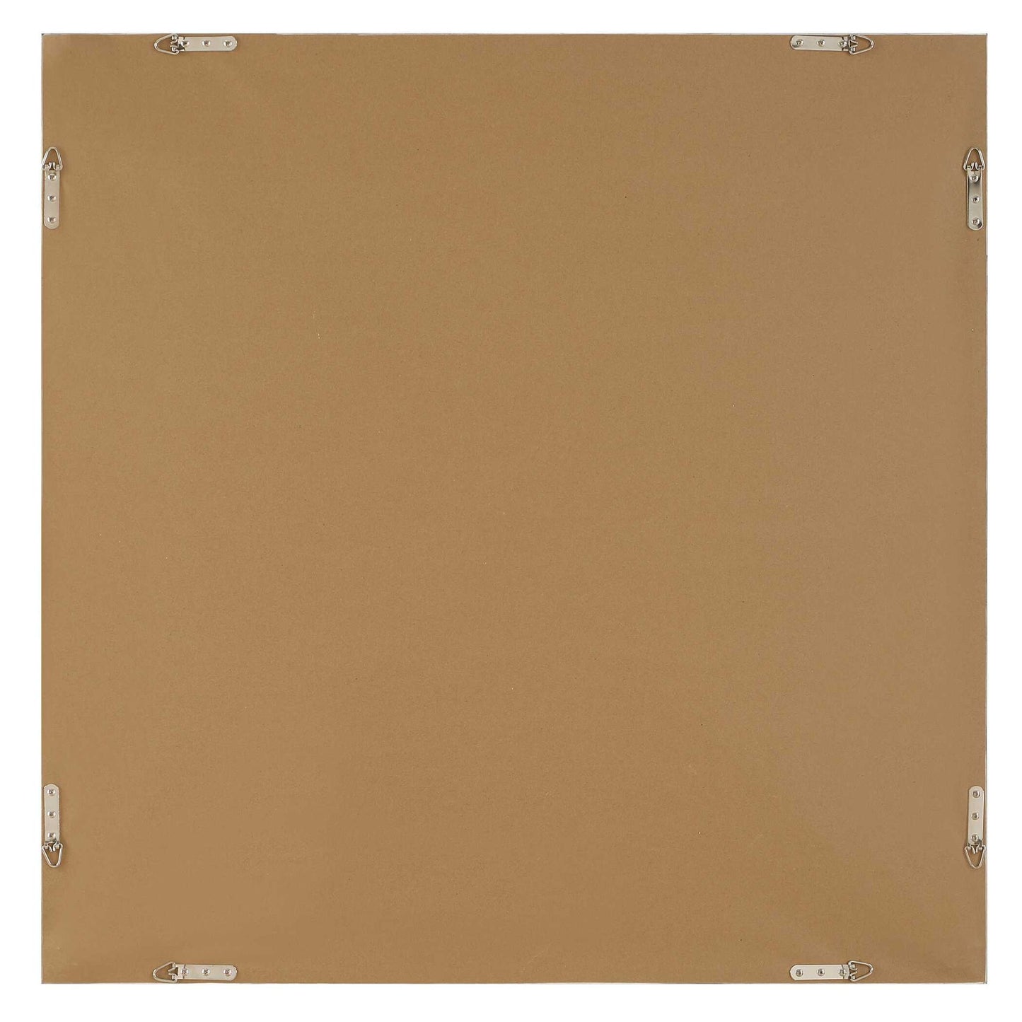 Landslide - Framed Abstract Print - Black / Brass / Gold / Gray / Orange / White / Yellow