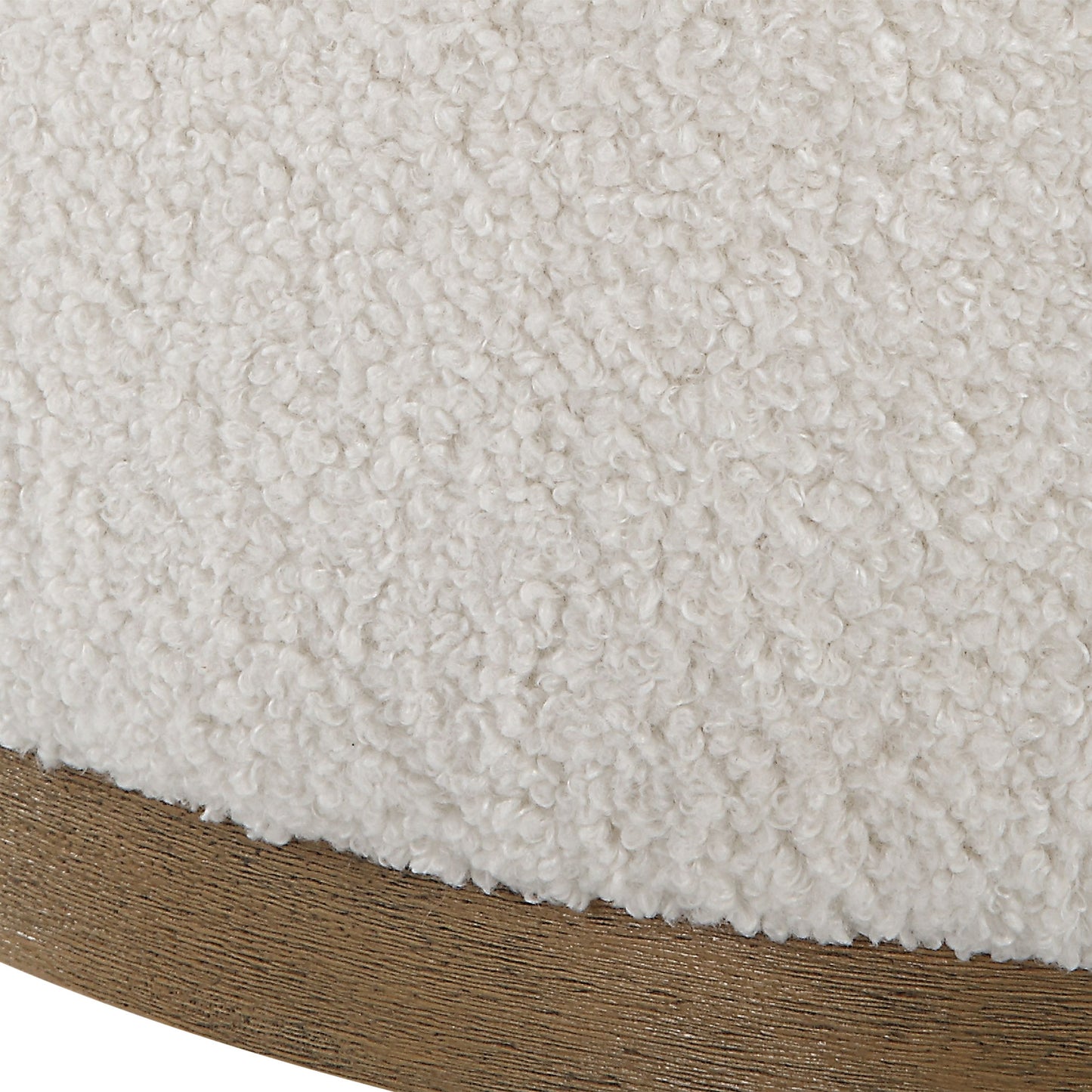 Swirl - Swivel Sheepskin Ottoman