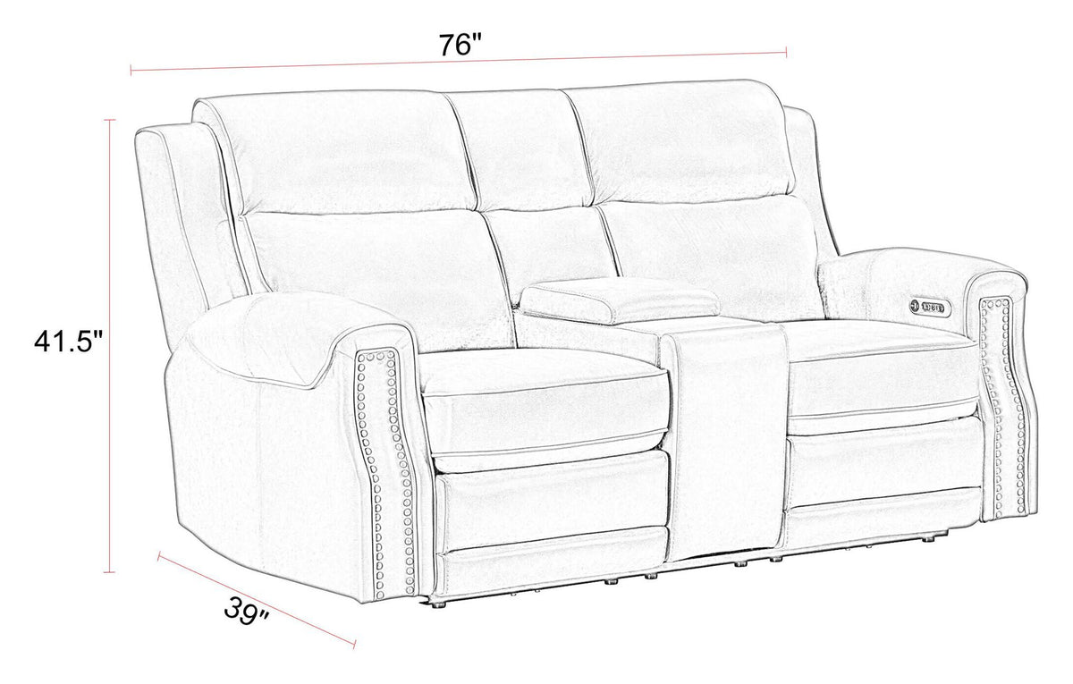 Hensley - Power Loveseat