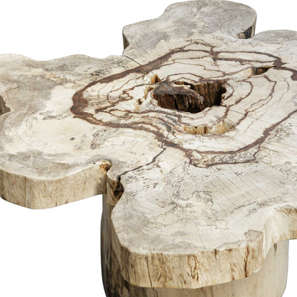 Anzalone - Solid Wood Coffee Table - Woodtone