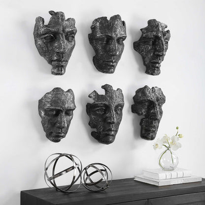 Self-Portrait - Mask Wall Decor (Set of 6)