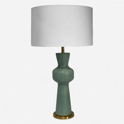 Pollard - Slate Table Lamp - Green