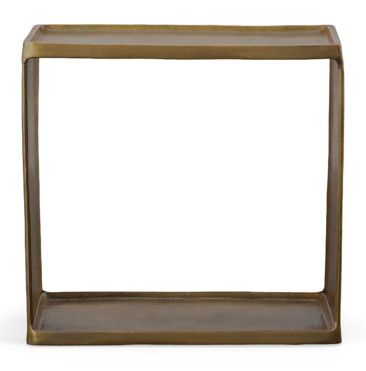 Derwent - Antique Brass Side Table