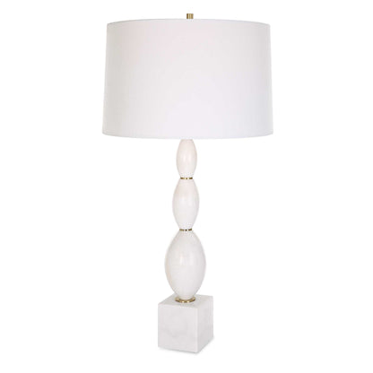 Regalia - White Marble Table Lamp