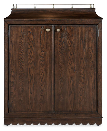 Commerce And Market - Dukes Bar Cabinet - Dark Brown