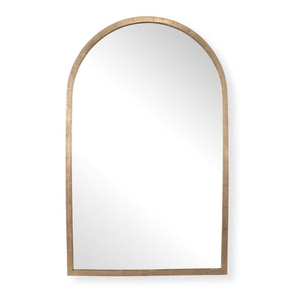 Vestry - Arch Mirror - Antique Brass