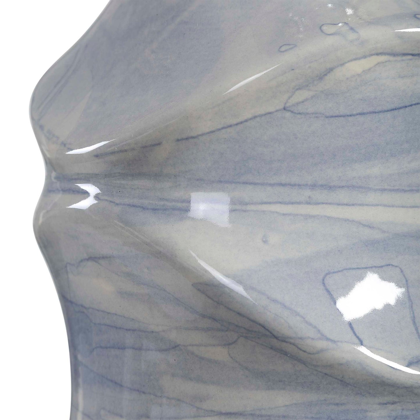 Waves - Table Lamp - Blue & White