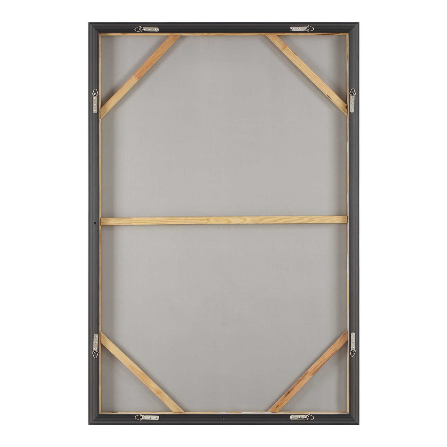 Still Moving - Abstract Painting - Brown / Gray / White
