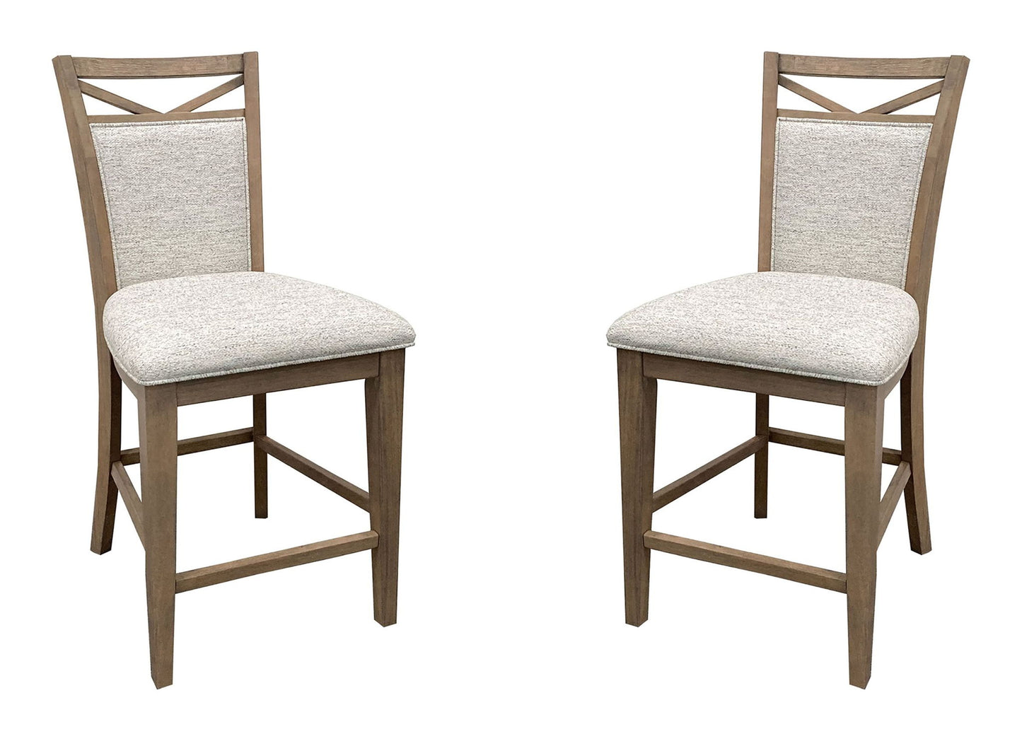 Americana Modern Dining - Upholstered Counter Chair (Set of 2) - Cotton