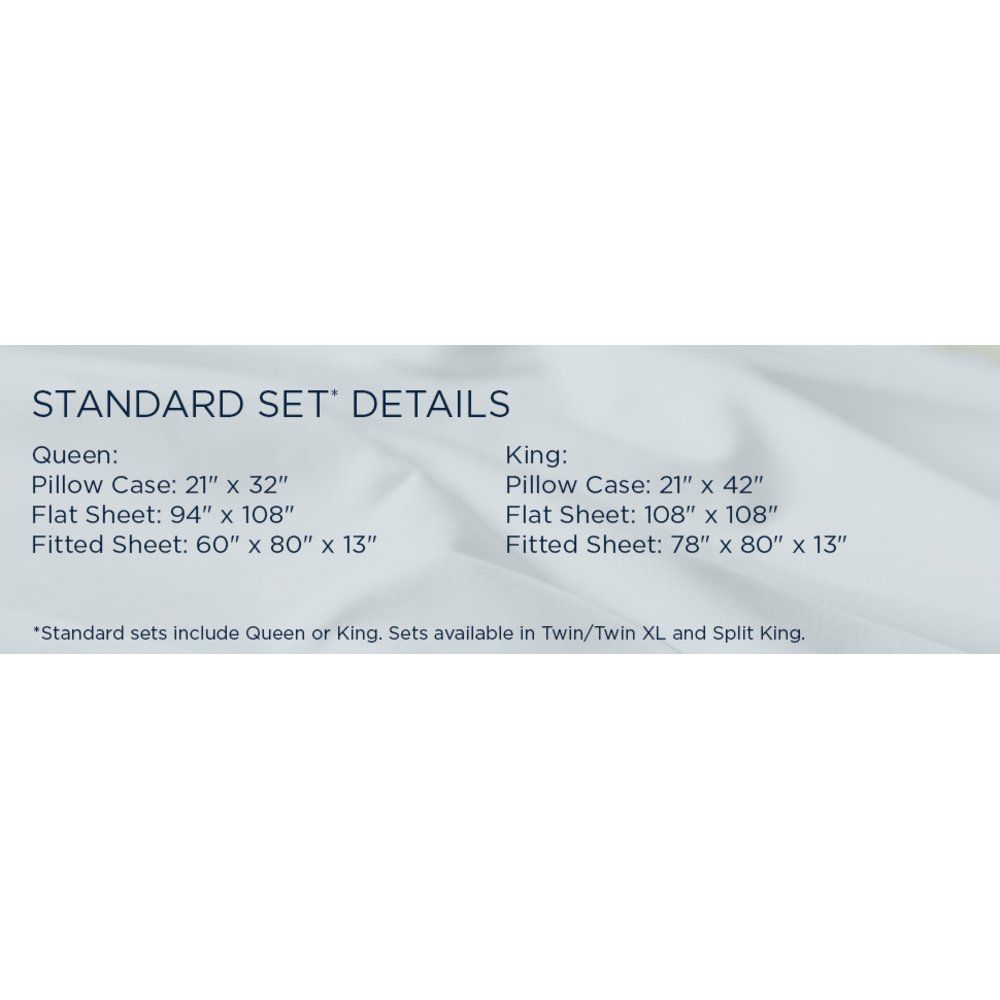 Linens - Tempur Luxe Egyptian Pillowcase Set