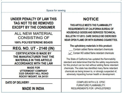 Mesick - Handwoven Pouf - Gray