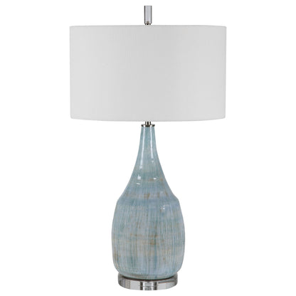 Rialta - Coastal Table Lamp - Blue, Light