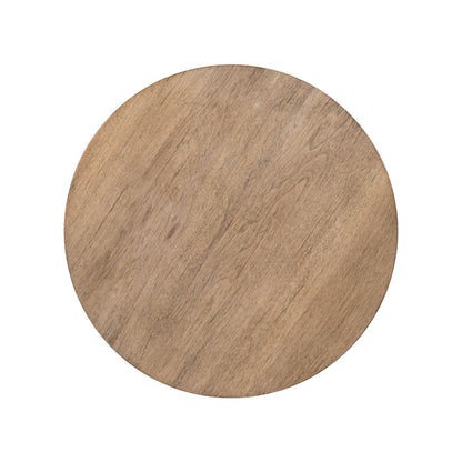 Haven Hills - Round Chairside Table - Camel Beige