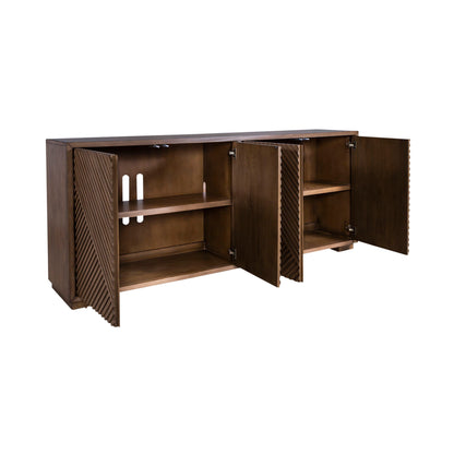 Easton - 82" TV Console - Urban Bronze