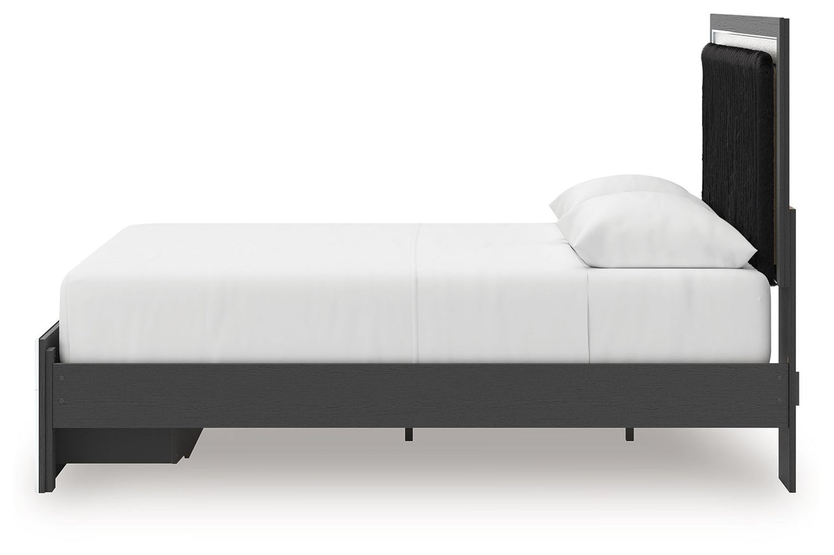 Zuraleus - Upholstered Panel Platform Storage Bedroom Set