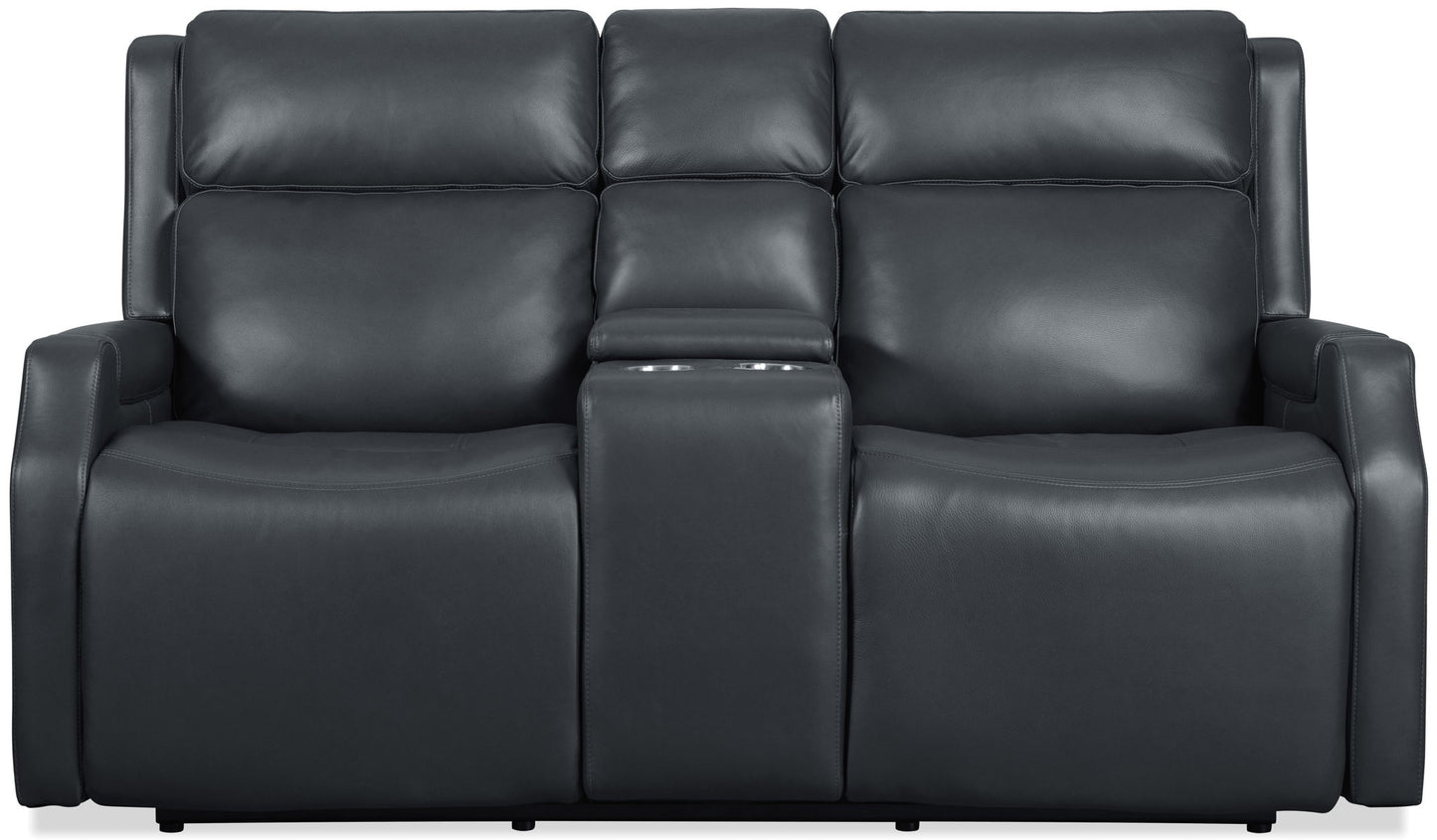 MS - Nelson Zero Gravity Power Console Loveseat With Power Headrests And Lumbar