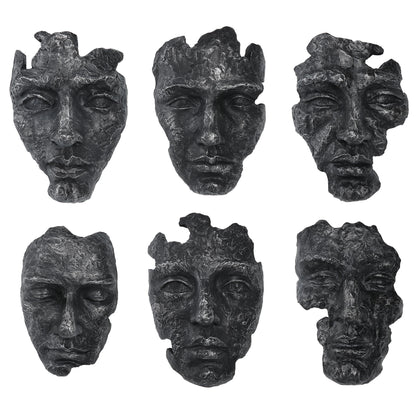 Self-Portrait - Mask Wall Decor (Set of 6)