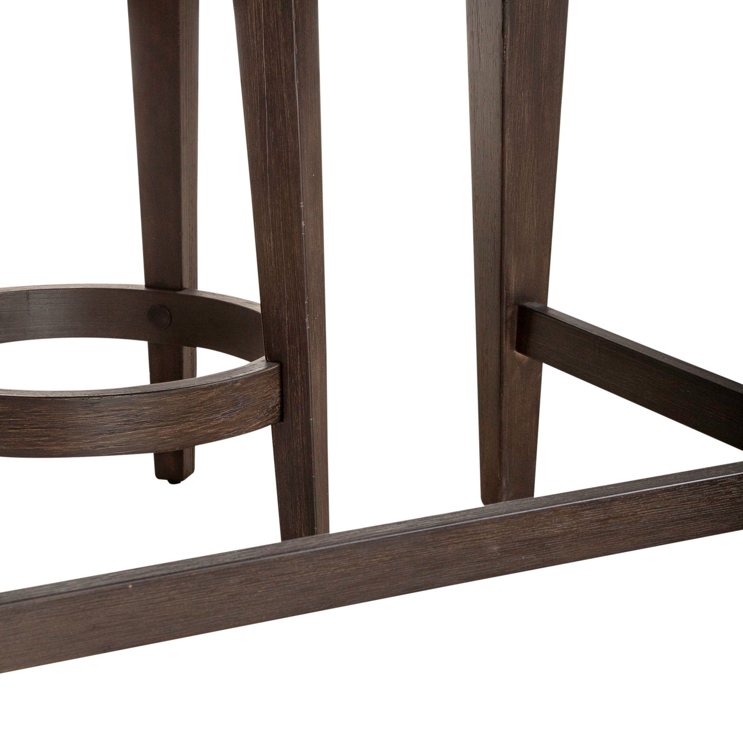 Mill Creek - 4 Piece Console Set (Bar Console & 3 Stools) - Dark Brown