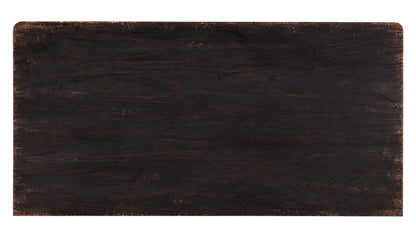 Americana - Two-Drawer Bombay Accent Chest - Dark Brown