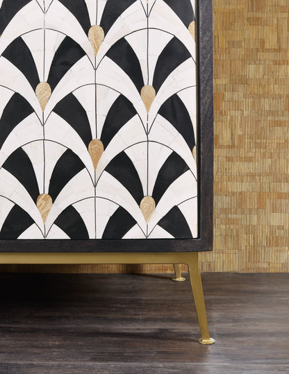 Melange - Renee Credenza - Black